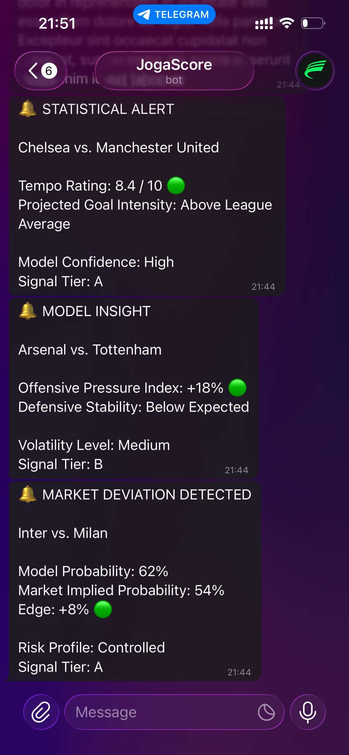 Prediction Signals