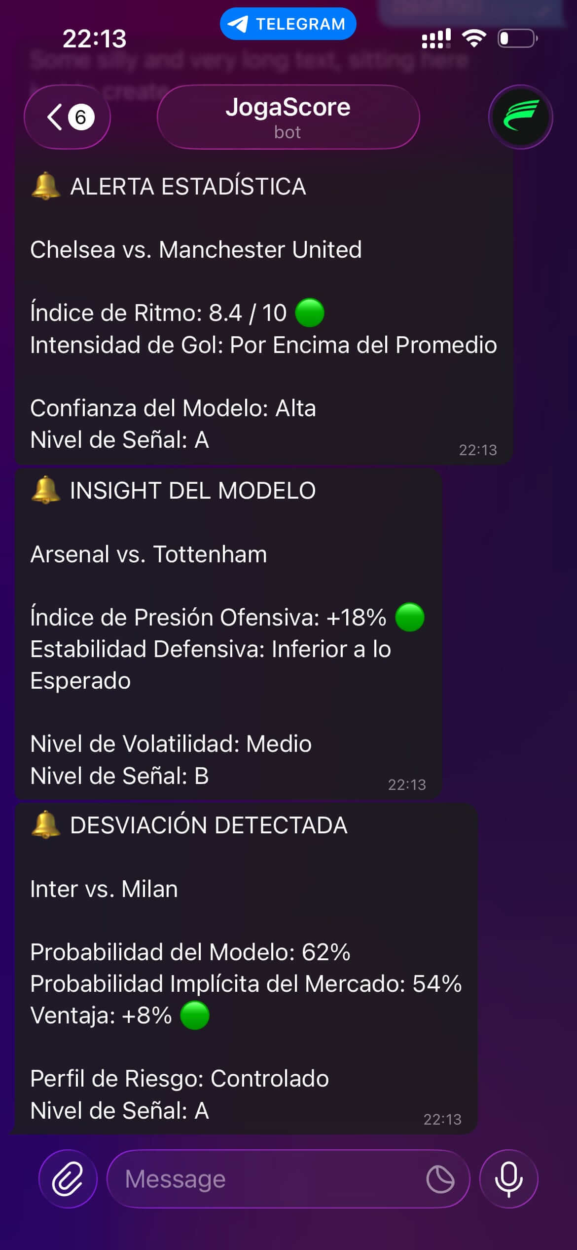 Señales de predicción